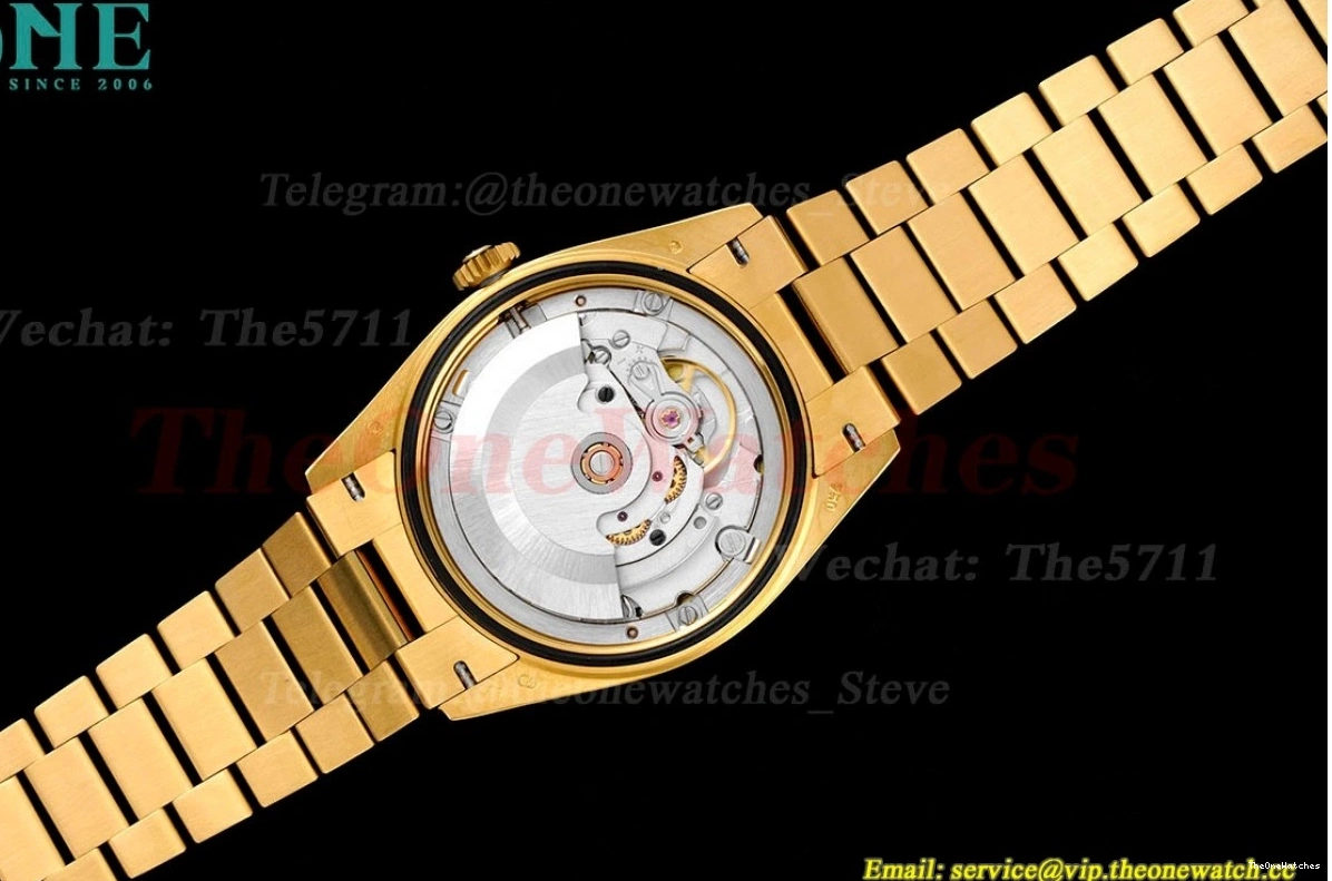 Gold A2836 Dia Pres RAF 36mm DayDate YG YG 0111